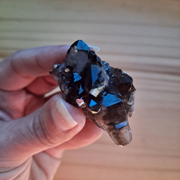 Smoky Quartz Crystal Cluster - Picture 3 of 6